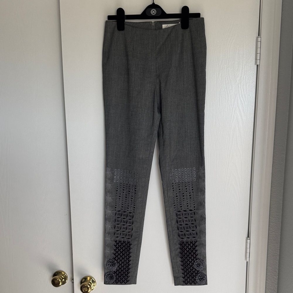 Byron Lars Gray Ankle Pants